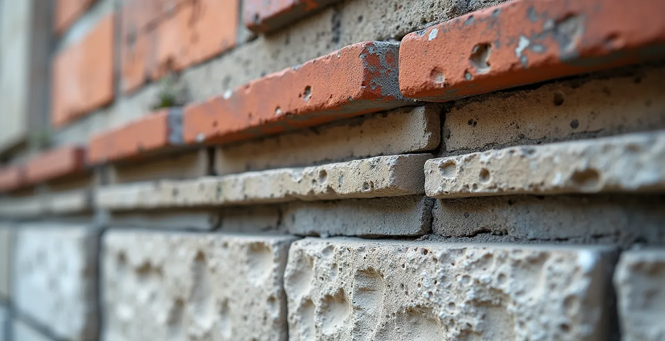 Composition abstraite montrant une transition visuelle de densité et texture représentant les variations de loyers entre quartiers parisiens